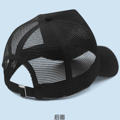 Oversize Mesh Trucker Snapback Baseball Cap