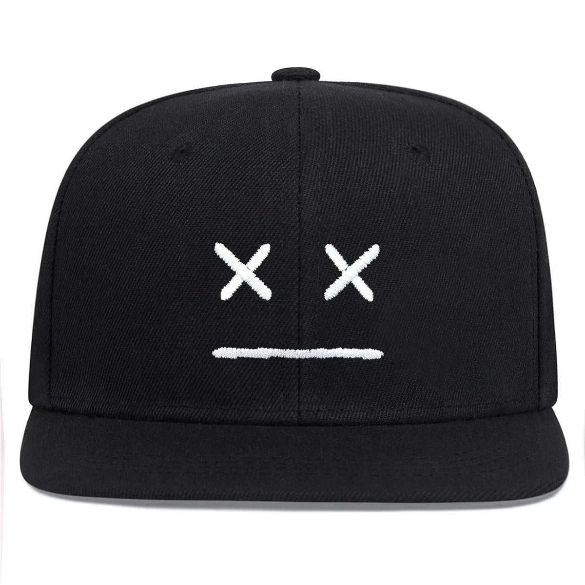 Unisex XX Smiley Face Embroidery Hip-hop Hats
