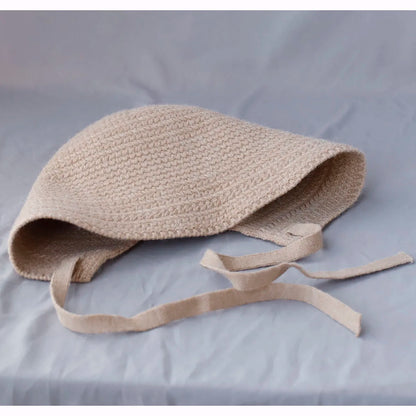 Solid Color Wool Knitted Winter Bucket Hat