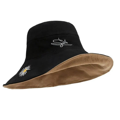 Unisex Large Brim Bucket Hat