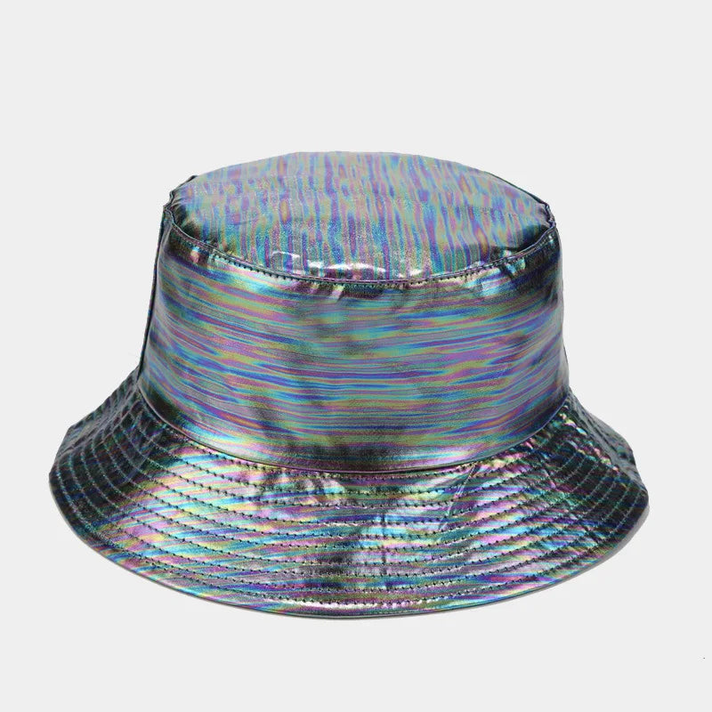 PU Leather Waterproof Bucket Hat