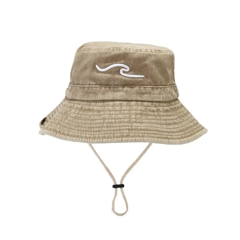 Cotton Embroidered Pattern Bucket Hat