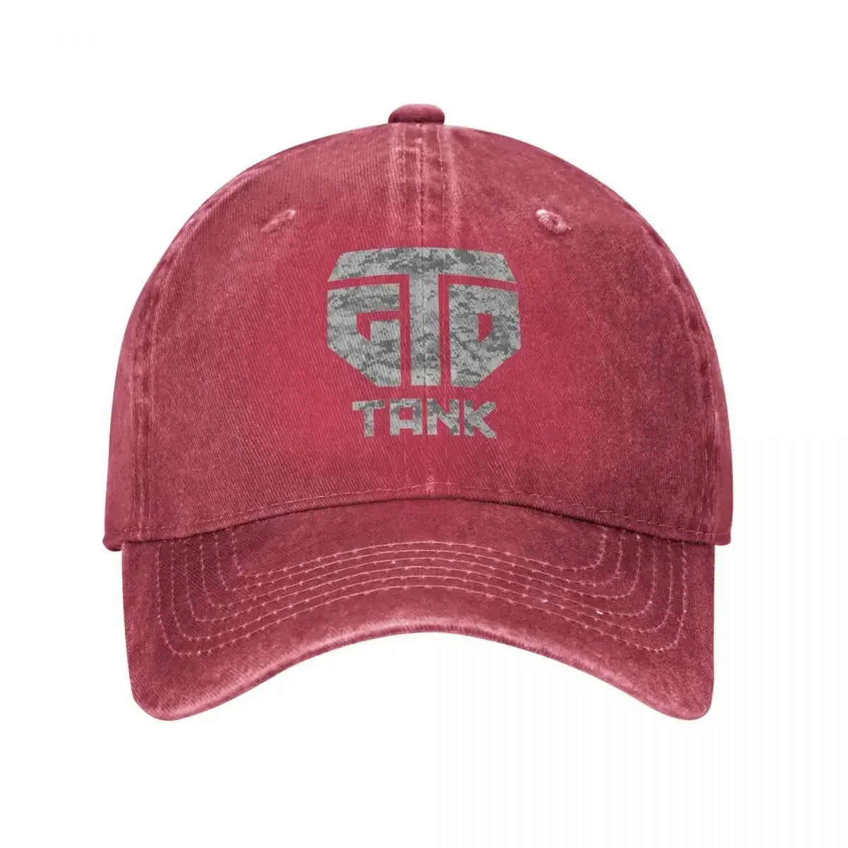 Tank Gervonta Davis Camo Distressed Baseball Cap