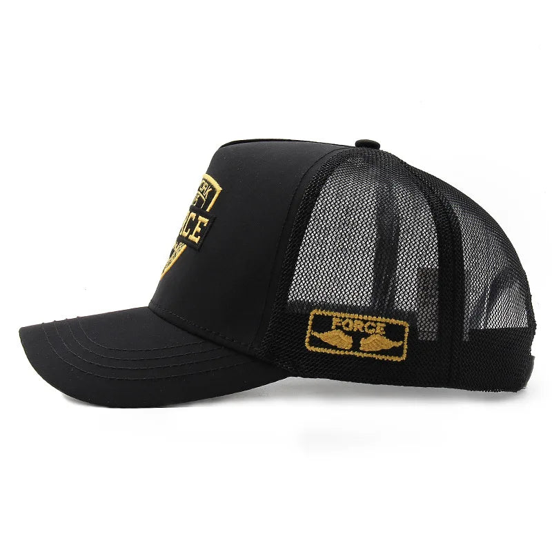 Unisex Mesh Snapback Baseball Cap