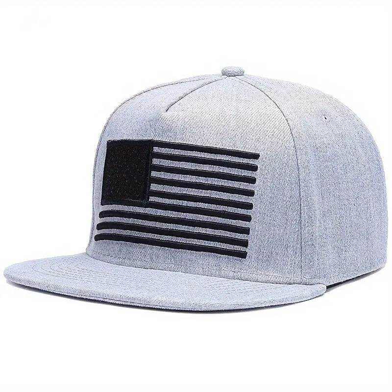 American Flag Embroidery Hip-hop Hats