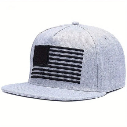 American Flag Embroidery Hip-hop Hats
