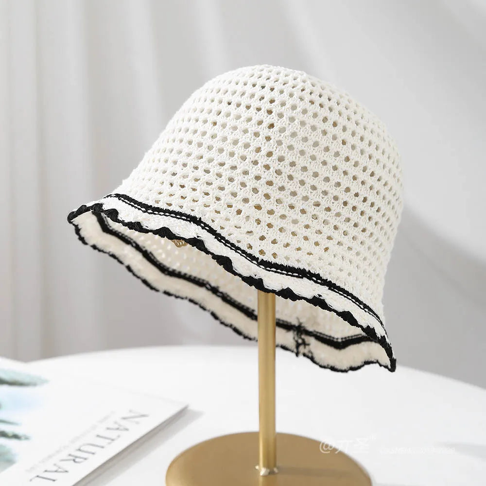 Women’s Short Brim Sunshade Bucket Hat