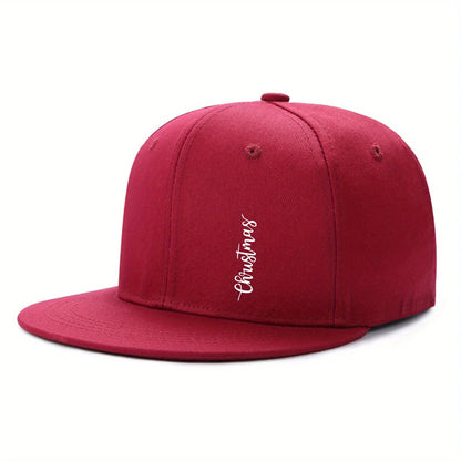 Unisex Printed Breathable Flat Brim Snapback Baseball Cap