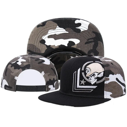 Summer Embroidered Cotton Hip Hop Snapback