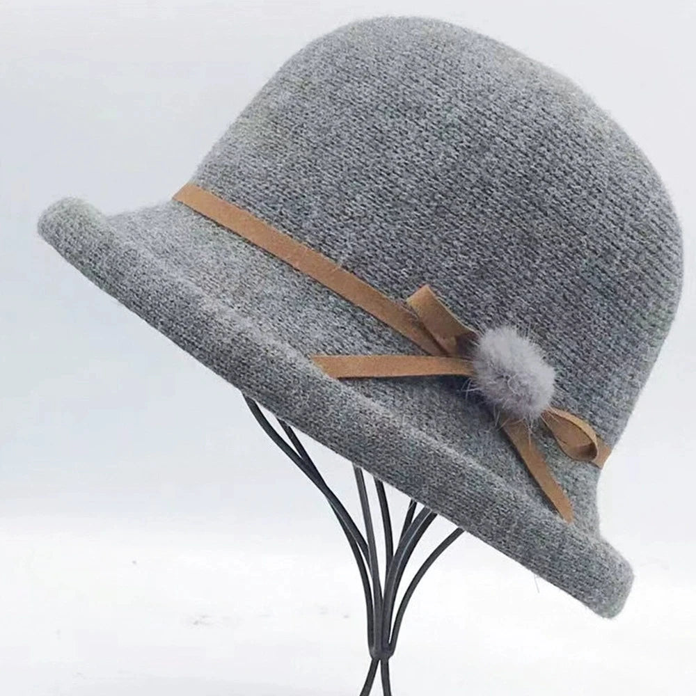 Rolled Brim Bucket Hat Unisex