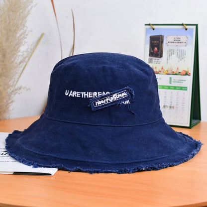 Women Cotton Summer Bucket Hat