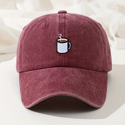 Retro Washed Embroidered Baseball Cap