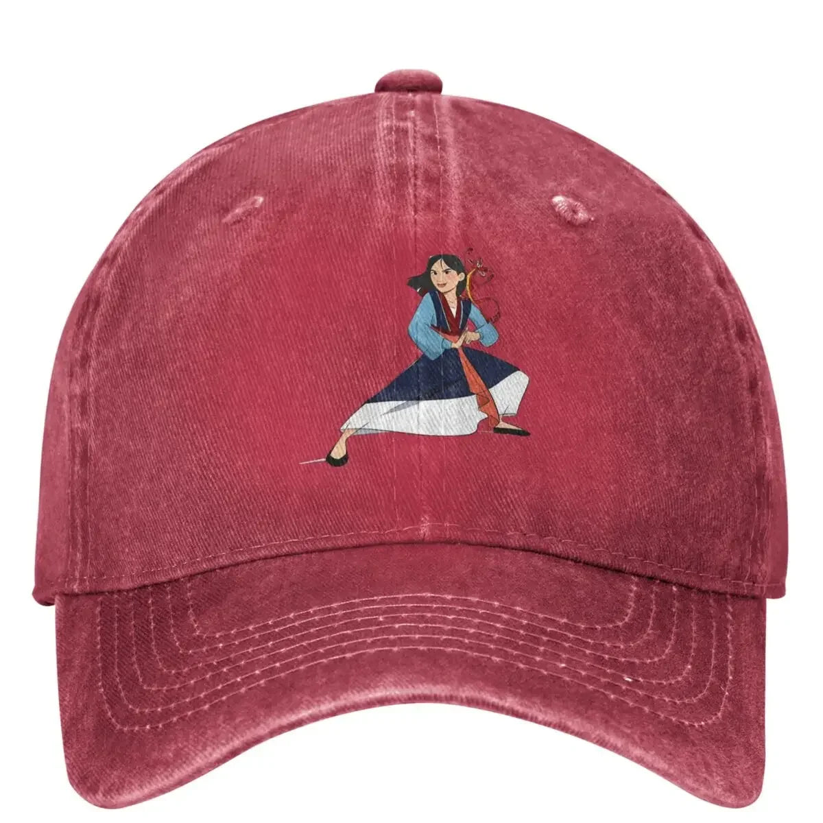 Cartoon Logo Y2K Retro Hip Hop Baseball Cap