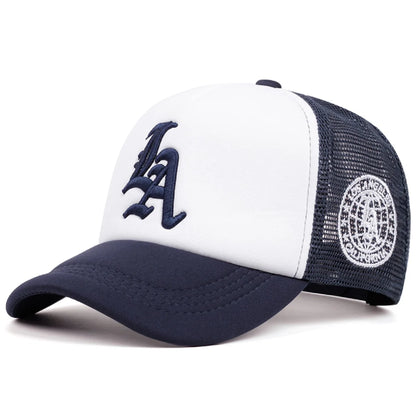 LA Side Embroidered Mesh Baseball Hat