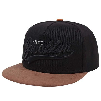 Letter Embroidered Hip Hop Baseball Hat