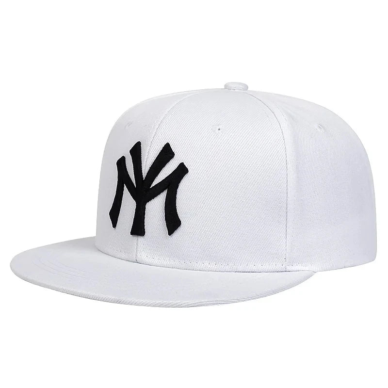 Classic Letter Embroidery Unisex Snapback Cap