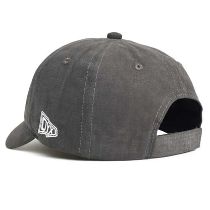 Cotton Embroidered Letter Adjustable Sunscreen Baseball Cap