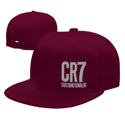 CR7 Cristiano Football Denim Snapback Cap
