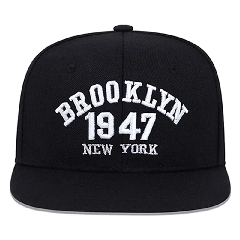 Brooklyn 1947 Embroidered Snapback Cap