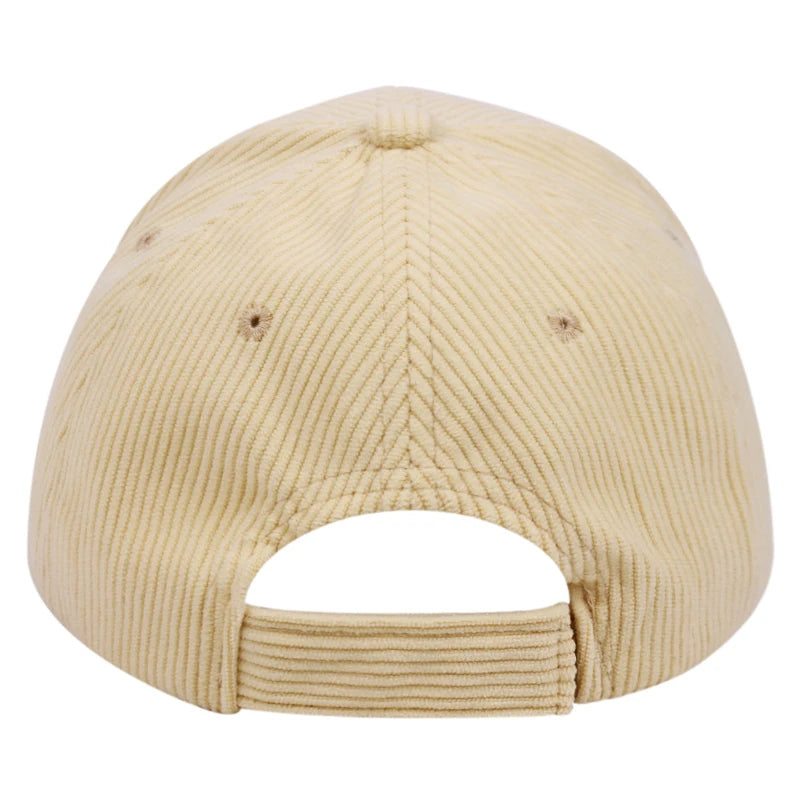New York Corduroy Embroidered Baseball Cap