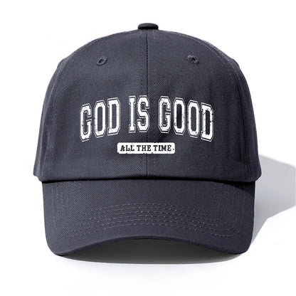 God Is Good Print Baseball Cap