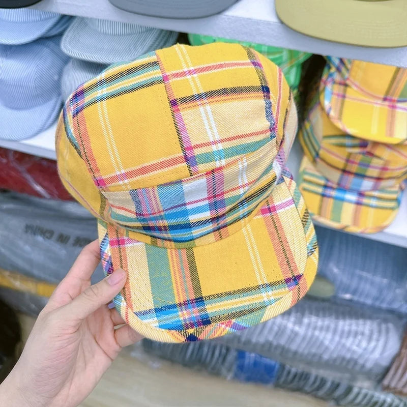 Washed Cotton Vintage Mesh Baseball Cap