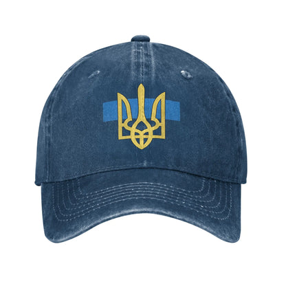 Ukraine Tryzub Casual Y2K Trucker Baseball Cap