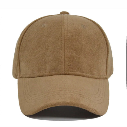 Fashion False Suede Baseball Caps