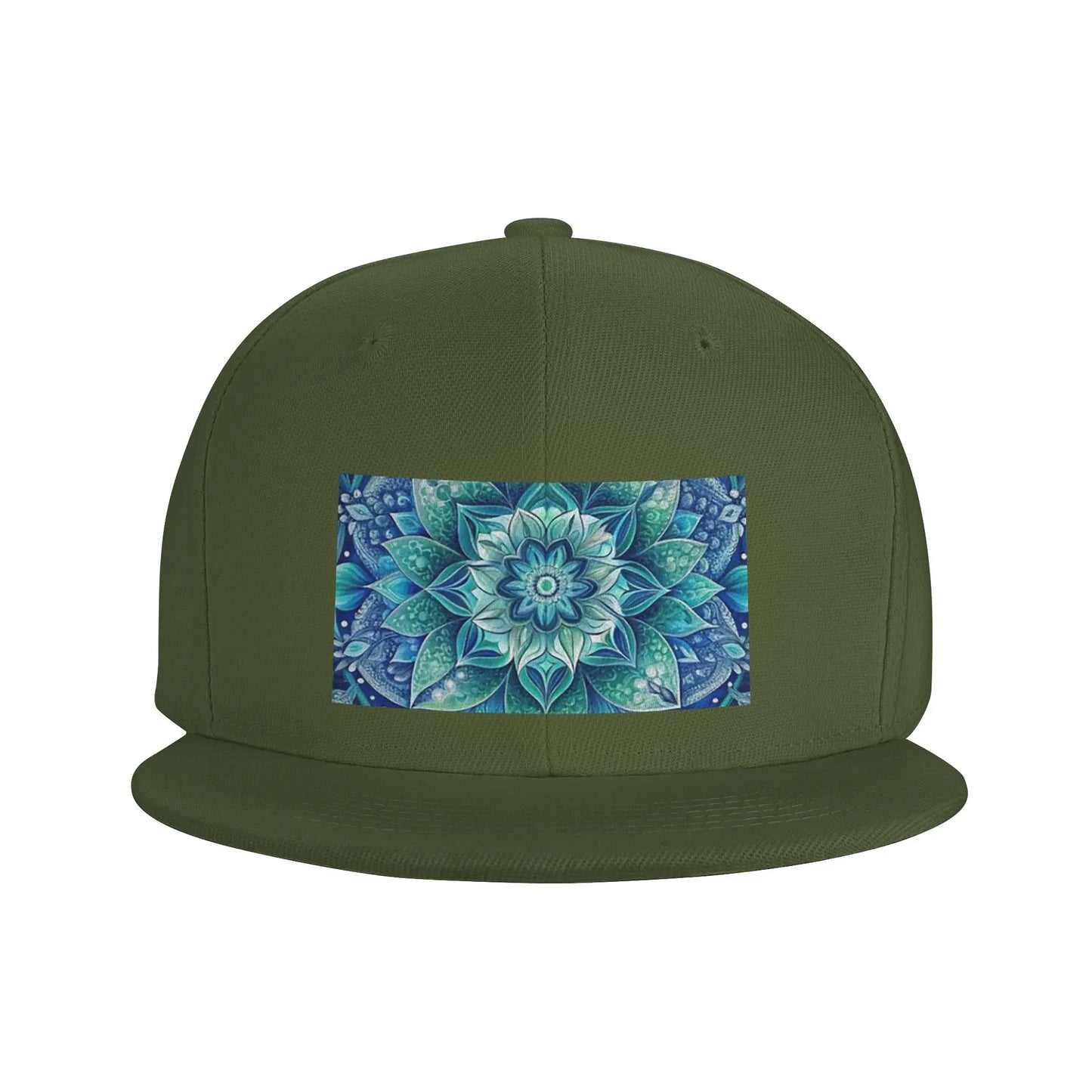 Bohemian Mandala Pattern Design Snapback Cap