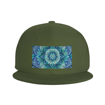 Bohemian Mandala Pattern Design Snapback Cap