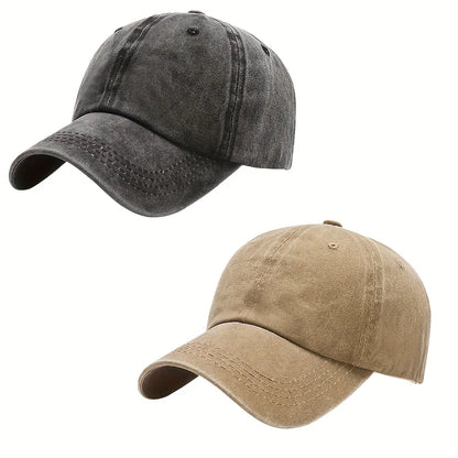 Men Women Unisex Baseball Cap Adjustable Solid Color Casual Hat
