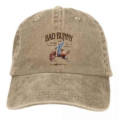 Vintage Bad Bunny Album Baseball Cap