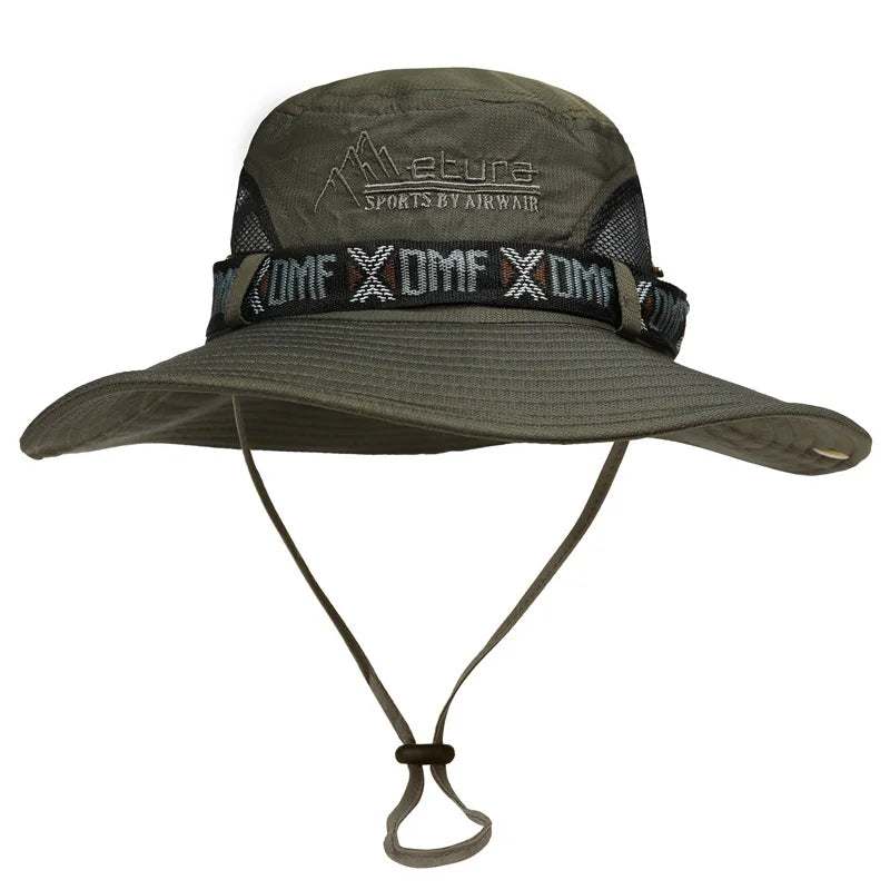 UV Protection Wide Brim Summer Bucket Hat