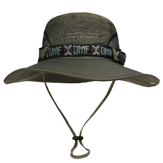 UV Protection Wide Brim Summer Bucket Hat