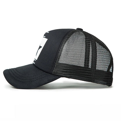 Fashion Brand Breathable Summer Mesh Baseball Cap