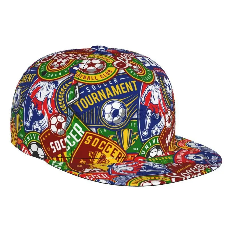 Colorful Graffiti Art Print Snapback Baseball Cap