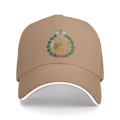 Persian Lion Sun Emblem Streetwear Baseball Cap