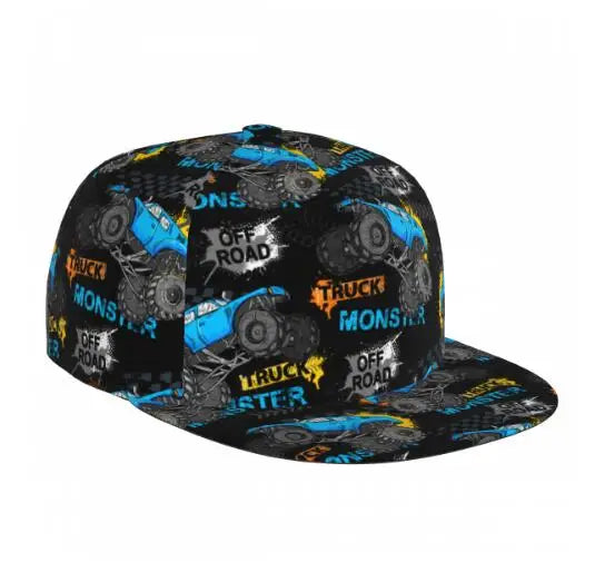 Monster Truck Snapback Cap