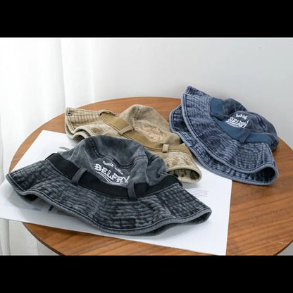 High Quality Cotton Denim Unisex Bucket Hat
