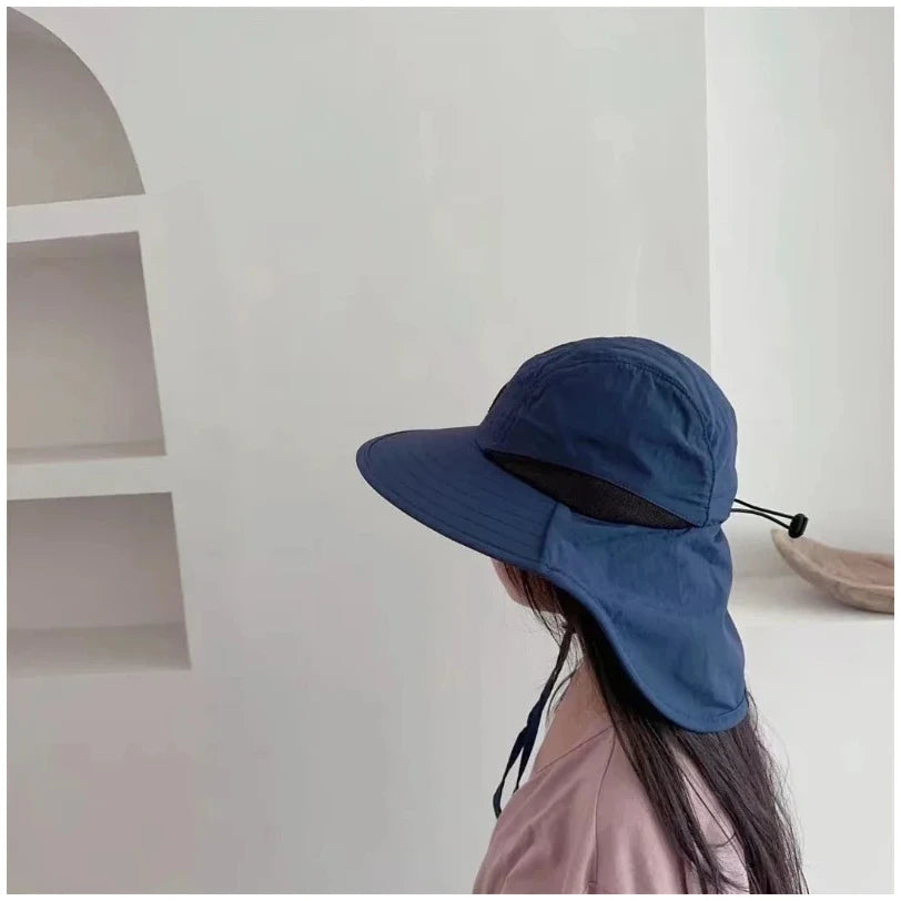 Wide Brim Waterproof Quick-Dry Panama Hat