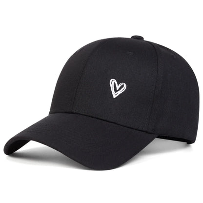 Unisex Love Embroidery Baseball Caps