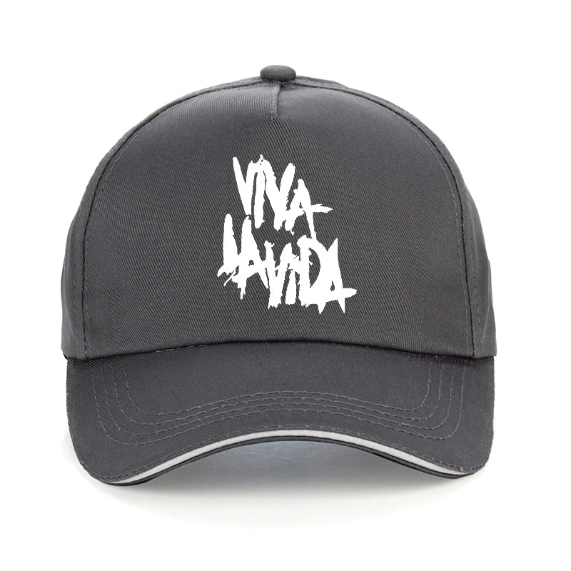 Coldplay Viva La Vida Print Adjustable Baseball Cap