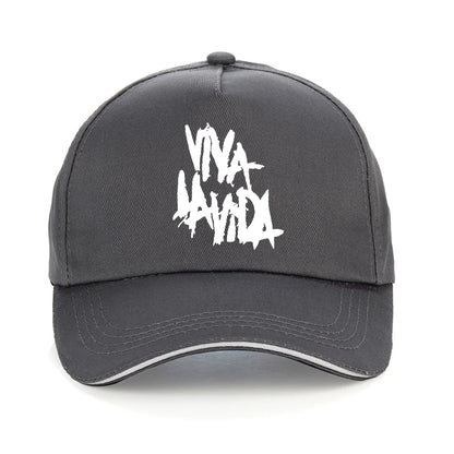 Coldplay Viva La Vida Print Adjustable Baseball Cap