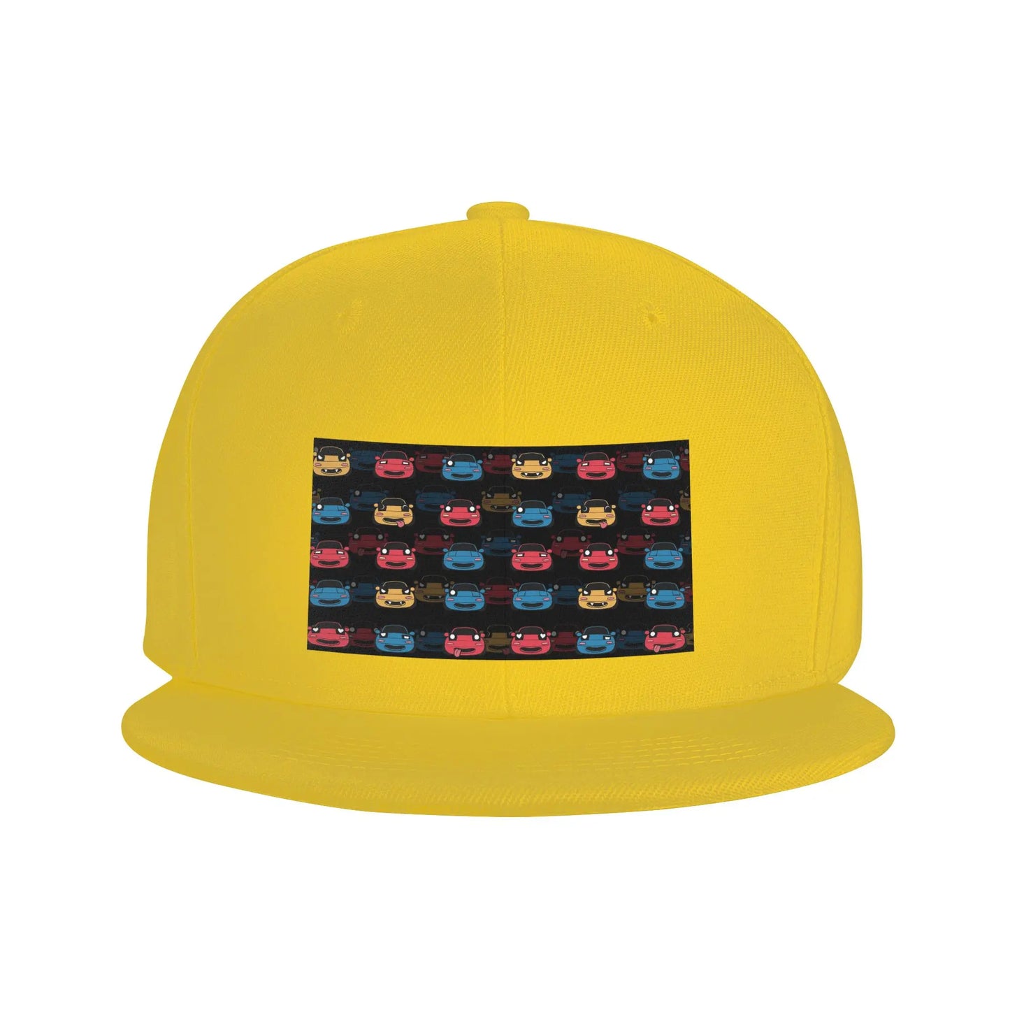 Cute Miata Face Casual Outdoor Snapback Cap