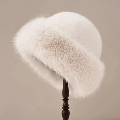 Warm Plush Winter Outdoor Bucket Hat