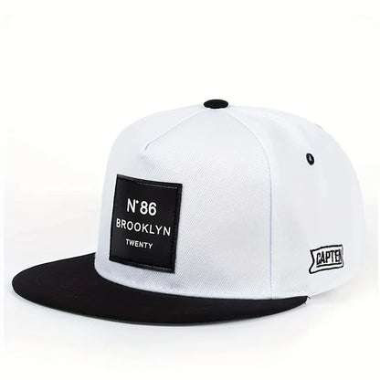 Letter Embroidered Hip Hop Baseball Cap