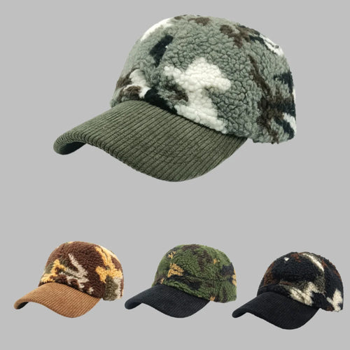 Unisex Camouflage Warm Baseball Cap