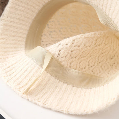 Women’s Vintage Foldable Felt Wide Brim Bucket Hat