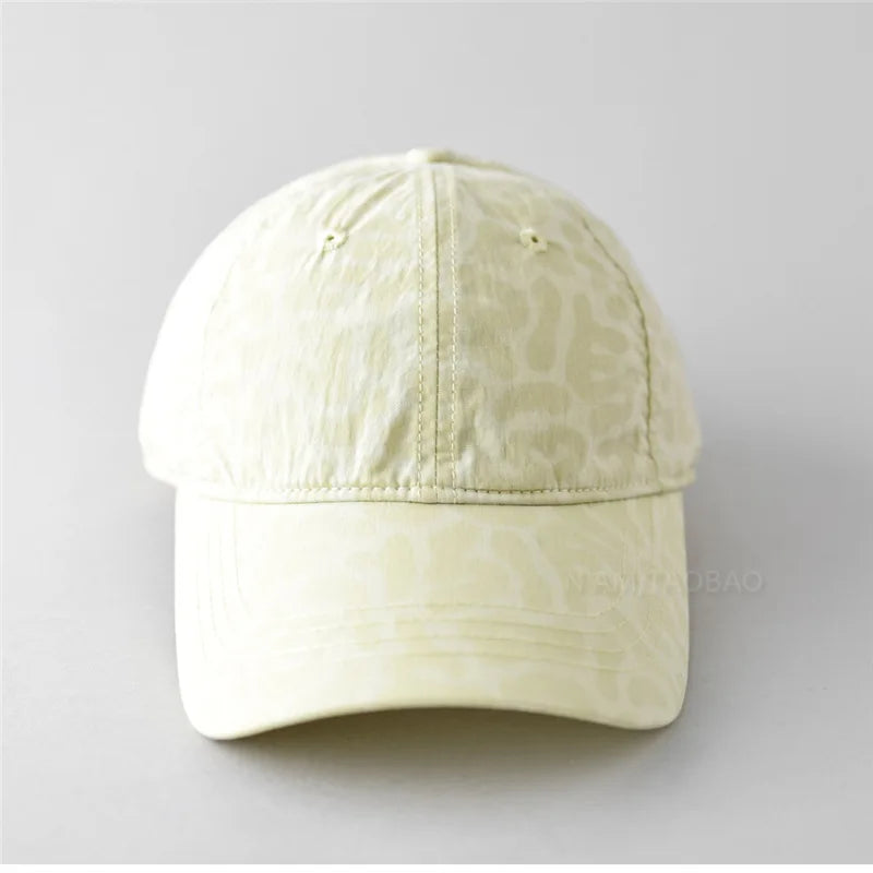 2025 Leopard Print Quick Dry Baseball Cap