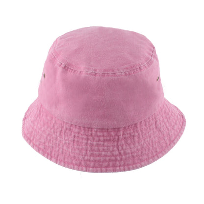 Vintage Washed Denim Hip Hop Bucket Hat